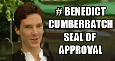 Benedict Cumberbatch Seal Of Approval Sherlock GIF - Benedict Cumberbatch Seal Of Approval Sherlock Sherlocked GIFs