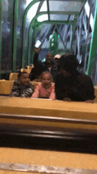 Scared Ride GIF - Scared Ride Roller Coaster GIFs
