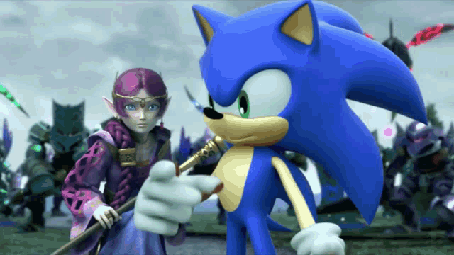 Sonic The Hedgehog Sonic And The Black Knight GIF - Sonic The Hedgehog Sonic And The Black Knight Chili Dogs GIFs