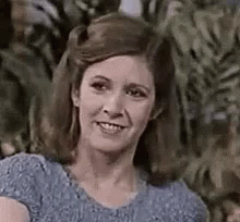 Smile Carrie Fisher GIF - Smile Carrie Fisher Happy GIFs