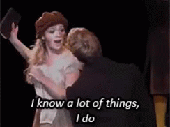 Know A Lot Les Miserable GIF - Know A Lot Les Miserable Musical GIFs