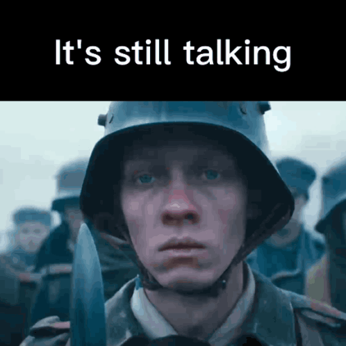 All Quiet On The Western Front Aqotwf GIF - All Quiet On The Western Front Aqotwf Still Talking GIFs
