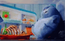 Food Bloated GIF - Food Bloated Chicken GIFs