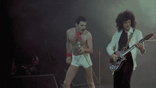 Freddie Mercury We Are The Champions GIF - Freddie Mercury We Are The Champions Queen GIFs
