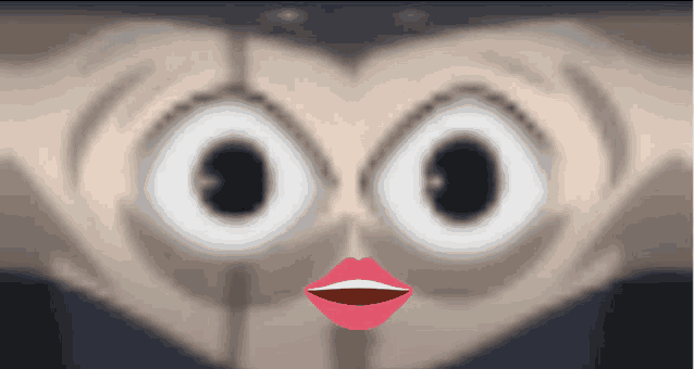 a close up of a person 's eyes and lips