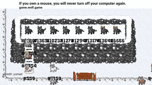a screenshot of a game that says " if you own a mouse you will never turn off your computer again "