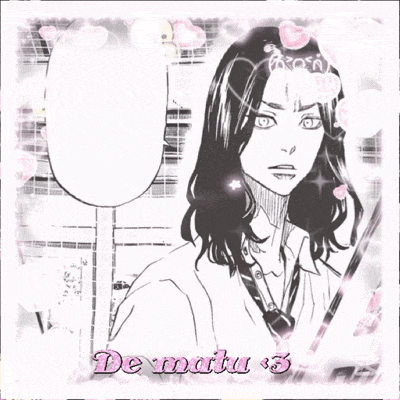 a black and white drawing of a woman with the words de matiu on the bottom right