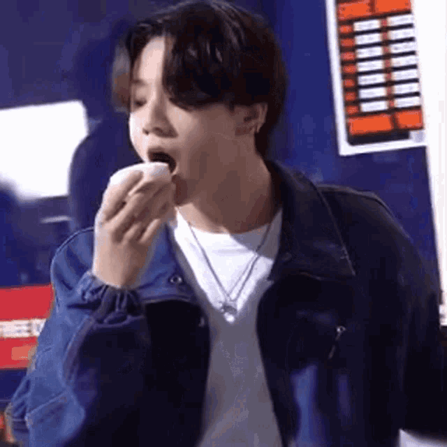 Jungkook With Donut Lilsope GIF - Jungkook With Donut Lilsope GIFs