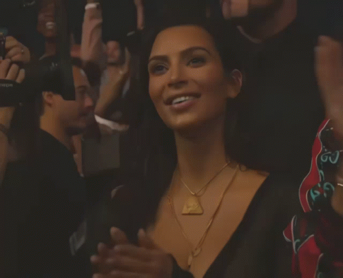Kim Kardashian Whoo GIF - Kim Kardashian Whoo Cheering GIFs