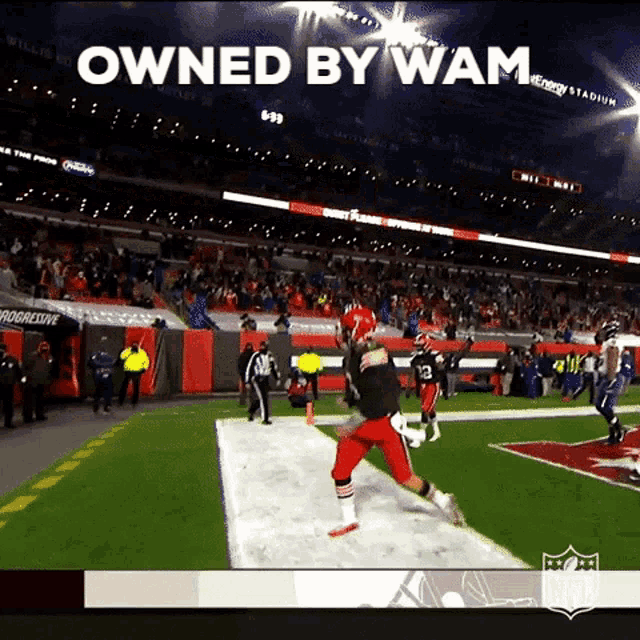 a football game is being played at a stadium that is owned by waam