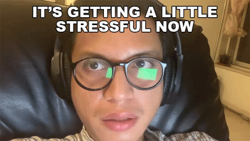 Its Getting A Little Stressful Now Vishal GIF - Its Getting A Little Stressful Now Vishal Buzzfeed India GIFs