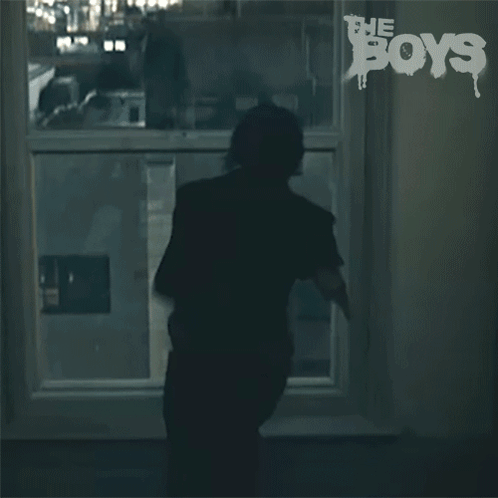 Jumping Out The Window The Boys GIF - Jumping Out The Window The Boys Escaping GIFs