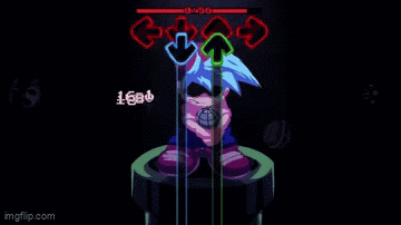 a pixel art of a boy in a video game with the words sick written on the screen .