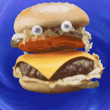 Talking Burger Good Burger 2 GIF - Talking Burger Good Burger 2 Floating Burger GIFs