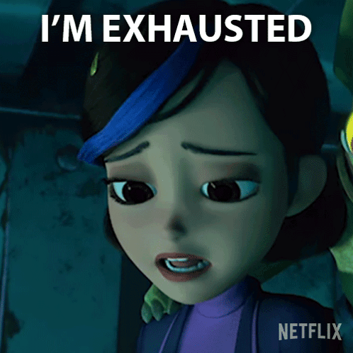 Im Exhausted Claire Nunez GIF - Im Exhausted Claire Nunez Trollhunters Tales Of Arcadia GIFs