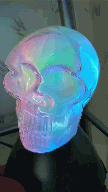 Skull Flashing GIF - Skull Flashing Halloween GIFs