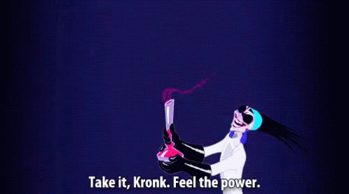 Feel The Power - Emperor'S New Groove GIF - Power Feel The Power Emperors New Groove GIFs