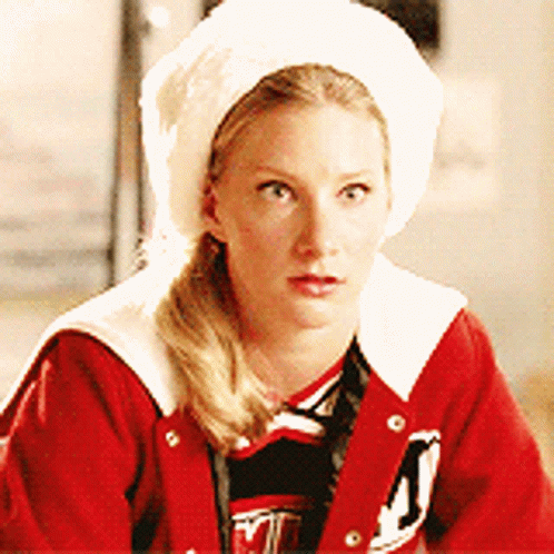 Glee Brittany Pierce GIF - Glee Brittany Pierce Shocked GIFs