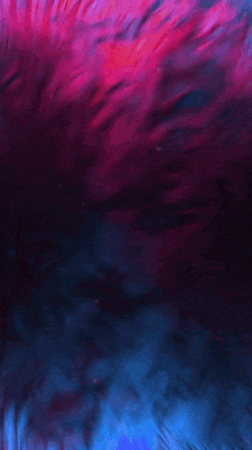 a purple and blue background with a circle of dots in the middle