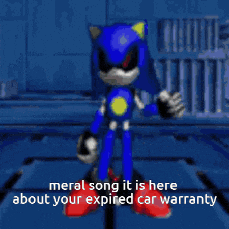 meral song it is here about your expired car warranty written on a screen