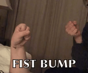 Fist Bump Greetings GIF - Fist Bump Greetings Friends GIFs