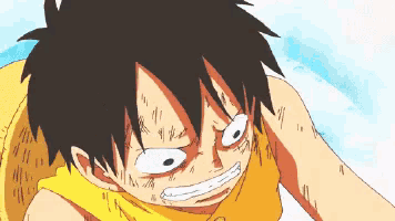 a close up of a cartoon character with a yellow shirt