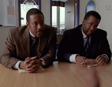 The Wire GIF - The Wire Bunk Lester GIFs