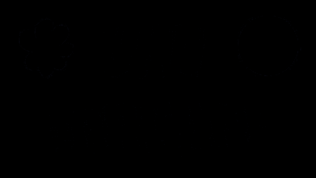 a black background with the words okej borcare in white letters