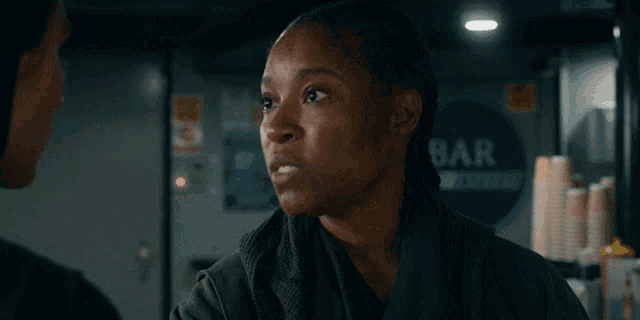 a woman says you 're faster stronger and smarter