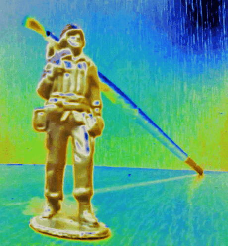 Soldier Colorful GIF - Soldier Colorful Changing Colors GIFs