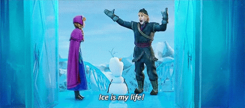 Ice Is My Life Frozen GIF - Ice Is My Life Frozen Anna GIFs