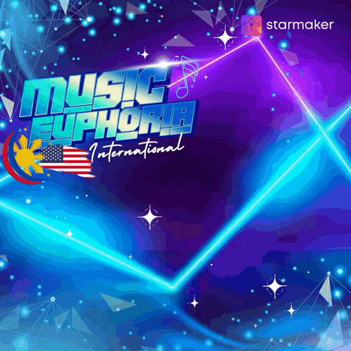 a poster for music euphoria international is displayed