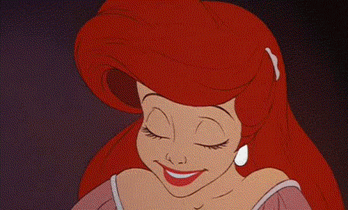 A GIF - The Little Mermaid Ariel Blushing GIFs