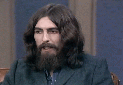 George Harrison Guitarist GIF - George Harrison Guitarist Beard GIFs