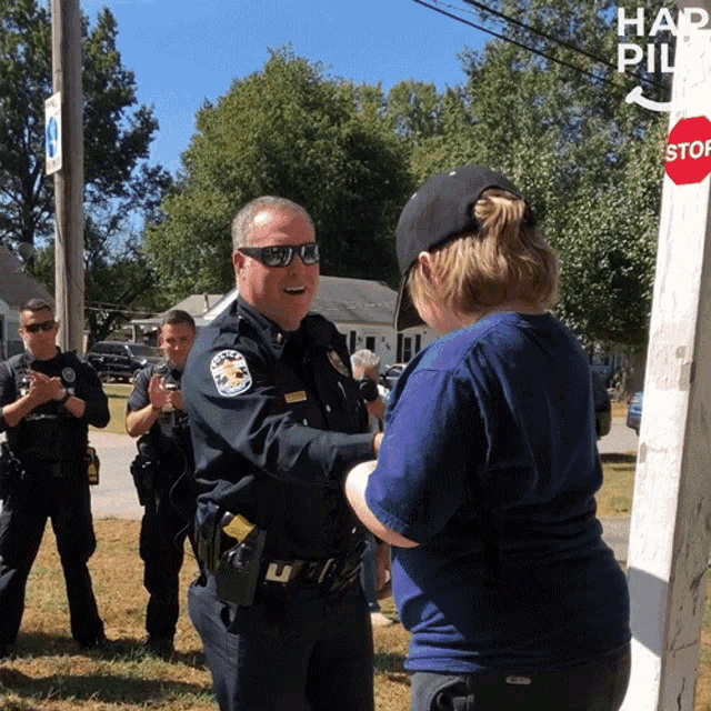 Sworn As Police Officer Clapping Hands GIF - Sworn As Police Officer Clapping Hands Police GIFs