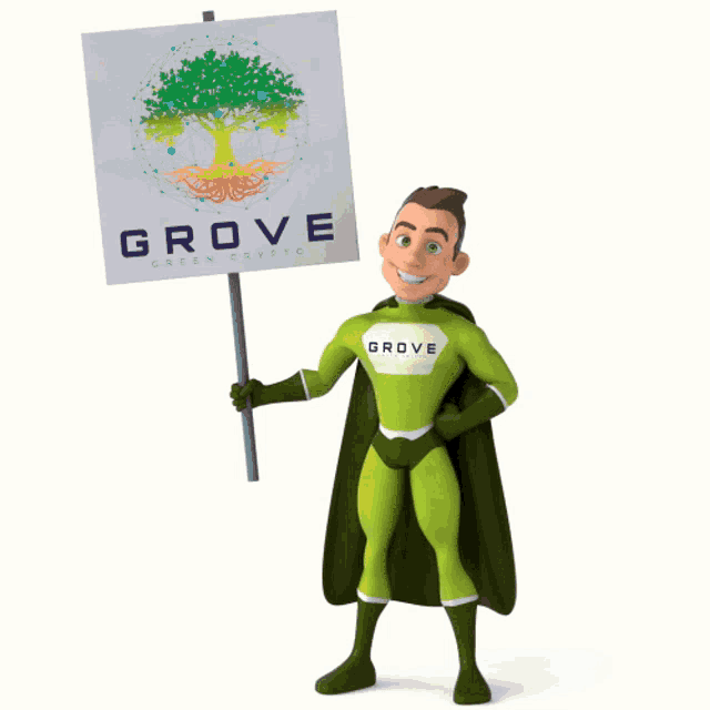 Grovetoken Grove Green Army GIF - Grovetoken Grove Green Army Grove GIFs