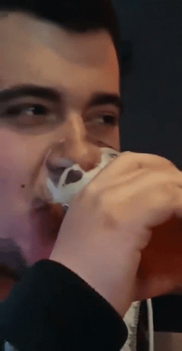 Drink Beer GIF - Drink Beer Stare GIFs