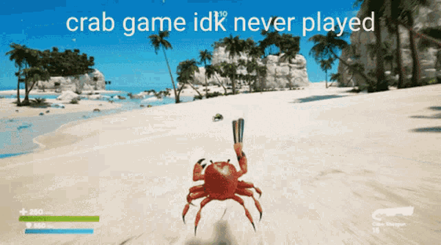 Crab Game Idk Never Played GIF - Crab Game Idk Never Played Crab Game Idk Never Played GIFs