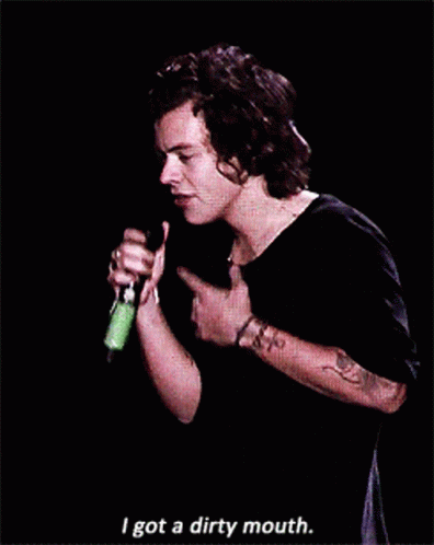 Harry Styles Dirty Mouth GIF - Harry Styles Dirty Mouth Sing GIFs