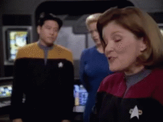 Janeway Star Trek GIF - Janeway Star Trek Lick My Butthole GIFs