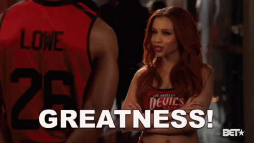 Greatness Seriously GIF - Greatness Seriously Cheerers GIFs