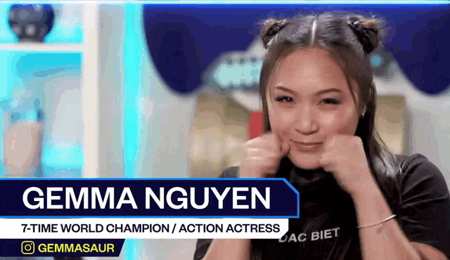 gemma nguyen is a 7 time world champion