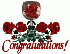 Congratuations Congrats GIF - Congratuations Congrats Rose GIFs