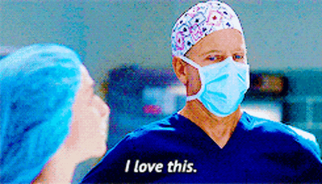 Greys Anatomy Tom Koracick GIF - Greys Anatomy Tom Koracick I Love This GIFs
