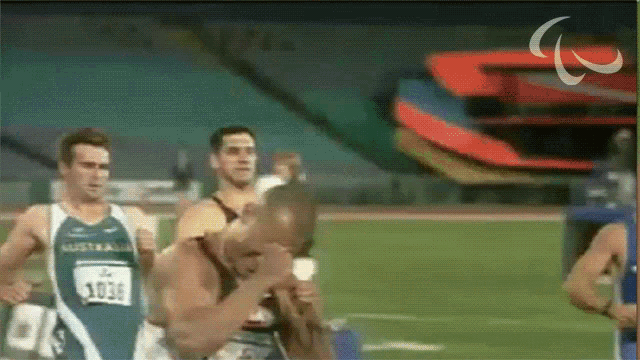 I Won Paralympic Games GIF - I Won Paralympic Games Race Champion GIFs