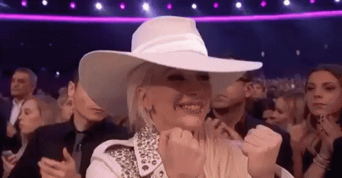 Yes GIF - Yes Excited Lady Gaga GIFs