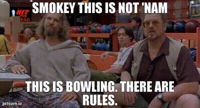 Big Lebowski Bowling GIF - Big Lebowski Bowling Smokey GIFs