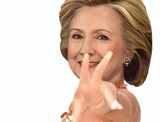 Hillary Clinton Wink GIF - Hillary Clinton Wink Edit GIFs