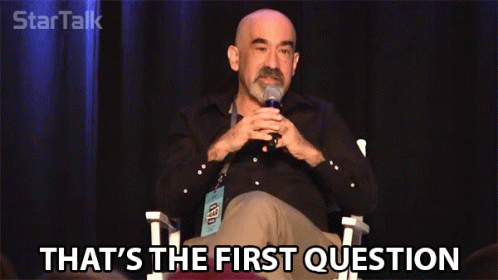 Thats The First Question Starting Point GIF - Thats The First Question First Question Starting Point GIFs