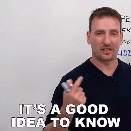 It'S A Good Idea To Know Adam GIF - It'S A Good Idea To Know Adam Engvid GIFs